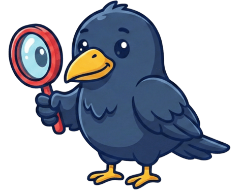 RavenFind raven mascot